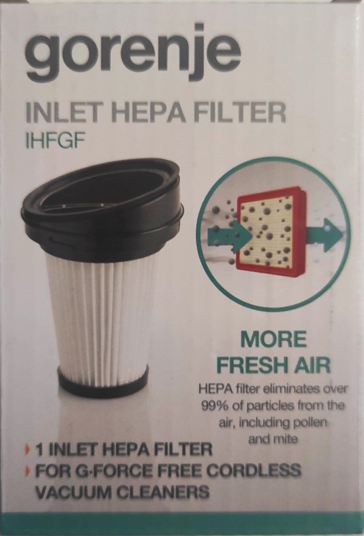 HEPA FILTER USISIVAČA GFORCE FREE SUPER POWER GORENJE 735551